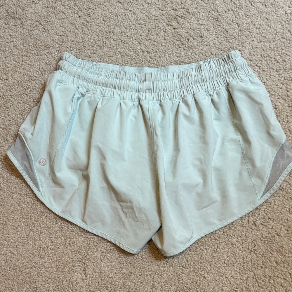 Lululemon Athletica Light Gray Athletic Shorts